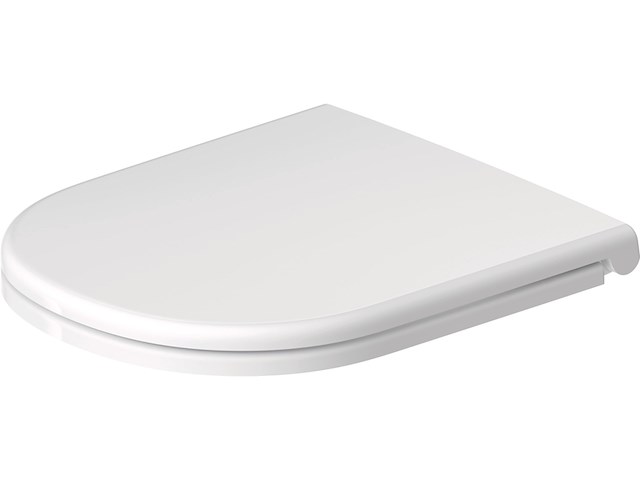 Duravit d-code toiletzitting verwijderbaar met soft-close wit - afbeelding 1 van  4