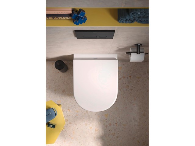 Duravit d-code toiletzitting verwijderbaar met soft-close wit - afbeelding 3 van  4