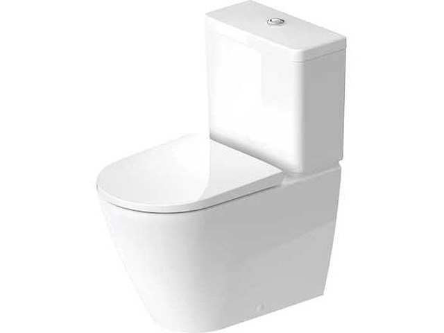 Duravit d-neo closetpot zonder reservoir en bril - afbeelding 1 van  8