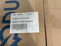Duravit d-neo closetpot zonder reservoir en bril - afbeelding 6 van  8