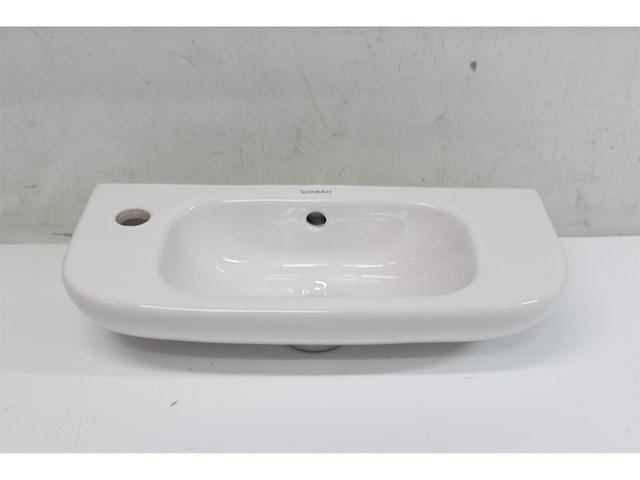 Duravit dcode fontein met 1 kraangat links wit - afbeelding 1 van  2