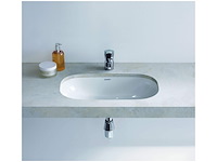 Duravit dcode onderbouwwastafel 49x29cm wit - afbeelding 3 van  6