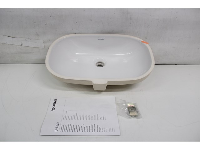 Duravit dcode onderbouwwastafel 49x29cm wit - afbeelding 5 van  6