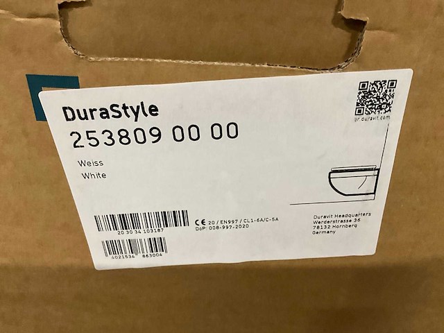 Duravit durastyle rimless wandcloset - afbeelding 4 van  4