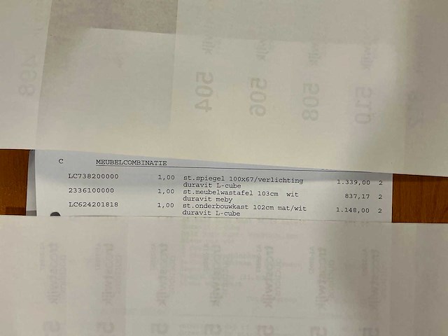 Duravit l-cube wastafelopstelling - afbeelding 6 van  7
