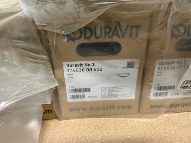 Duravit no.1 fontein wit 36x22x12cm (28x) - afbeelding 9 van  10