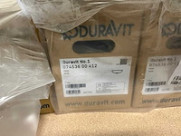 Duravit no.1 fontein wit 36x22x12cm (28x) - afbeelding 9 van  10
