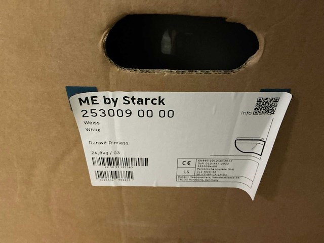 Duravit / simon de haas wandcloset (5x) - afbeelding 3 van  4