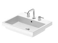 Duravit vero air 55x45cm opbouw wastafel - afbeelding 1 van  1
