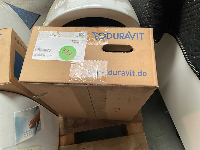 Duravit vero inbouw wastafel 43x31,5 cm wit - afbeelding 1 van  1