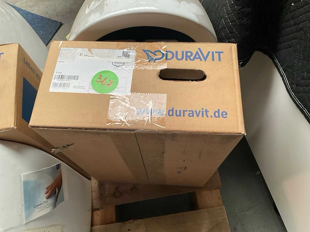 Duravit vero inbouw wastafel 43x31,5 cm wit - afbeelding 2 van  2