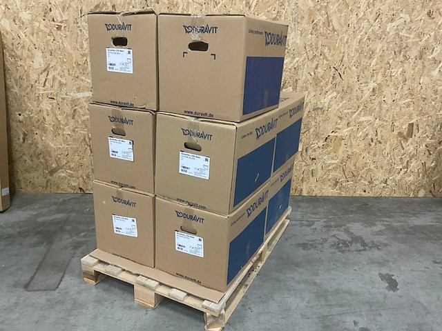Duravit wandcloset verkort 480mm wit diepspoel rimless 3ltr./4,5ltr. (excl. zitting) - afbeelding 1 van  4