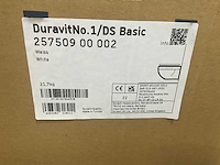 Duravit wandcloset verkort 480mm wit diepspoel rimless 3ltr./4,5ltr. (excl. zitting) - afbeelding 4 van  4
