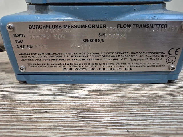 Durchfluss-messumformer - debietmeter - afbeelding 1 van  4