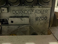 Dürkopp-adler 8700 overlock machine - afbeelding 4 van  5
