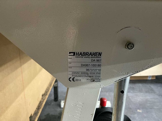 Dürkopp adler h-type 967-100180 eco industriële ledernaaimachine met werktafel - afbeelding 12 van  20