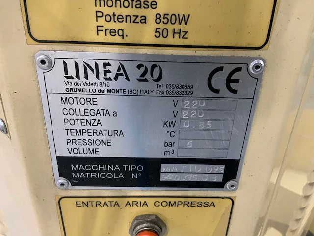 Dürkopp adler linea 20 matic g95 stikautomaat - afbeelding 5 van  6