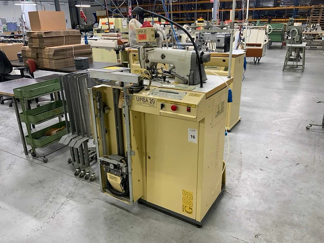 Dürkopp adler linea 20 matic g95 stikautomaat - afbeelding 5 van  8
