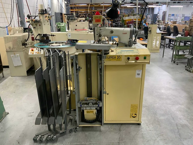 Dürkopp adler linea 20 matic g95 stikautomaat - afbeelding 3 van  9