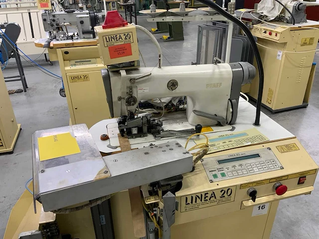 Dürkopp adler linea 20 matic g95 stikautomaat - afbeelding 3 van  8