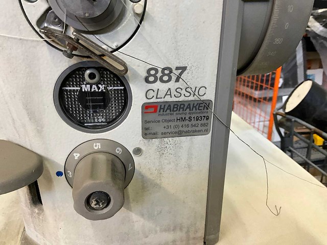 Dürkopp adler m-type 887 vlakbed-stikmachine - afbeelding 4 van  9