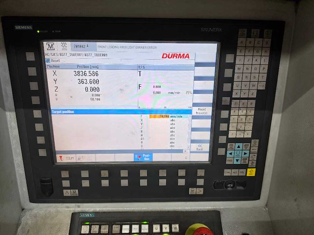 Durma - 2017 - hd tc 60170 ipg - lasersnijmachine - afbeelding 13 van  20