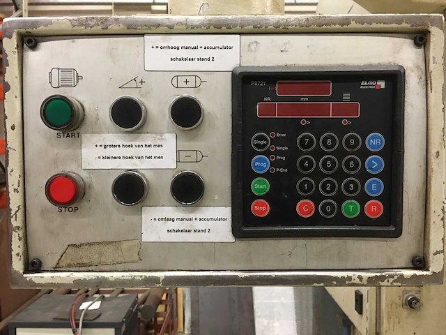 Durmazlar - ahgm 4010 - guillotineschaar - afbeelding 2 van  6