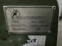 Durmazlar hck 1310 draaibare buigmachine - afbeelding 6 van  6