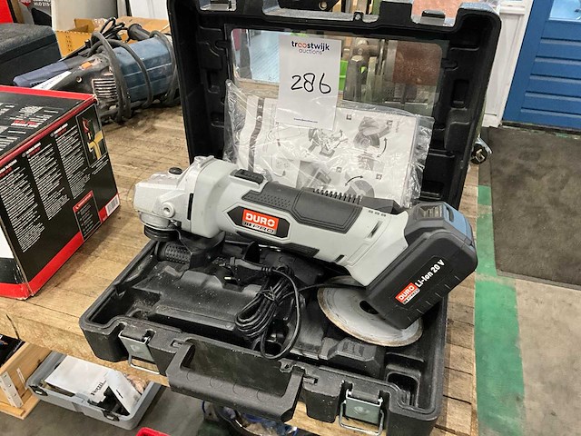 Duro haakse slijpmachine - afbeelding 1 van  4