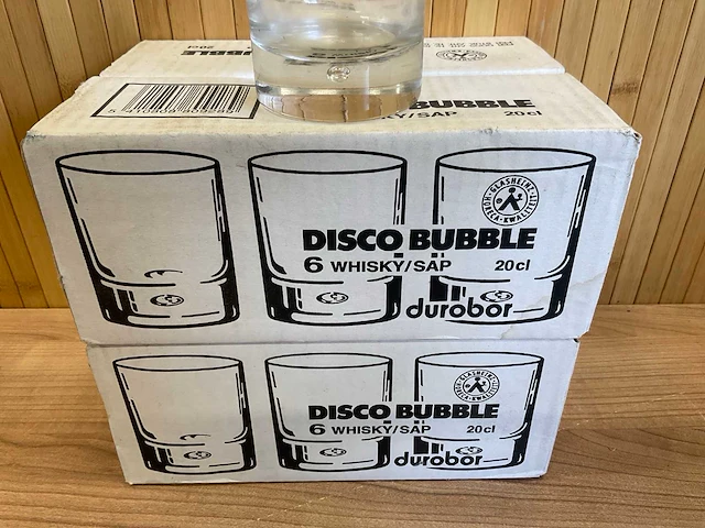 Durobor disco bubble glas 20 cl (12x) - afbeelding 4 van  5