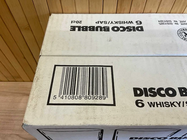 Durobor disco bubble glas 20 cl (12x) - afbeelding 5 van  5