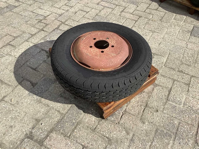 Durun radial d108 185r14c band met velg - afbeelding 1 van  3