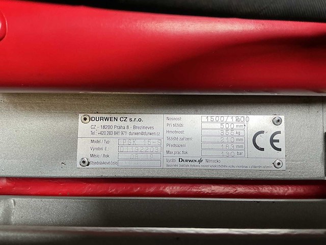 Durwen - fem 2 pgk 15-s - vorkheftruck-accessoire - 2019 - afbeelding 4 van  4