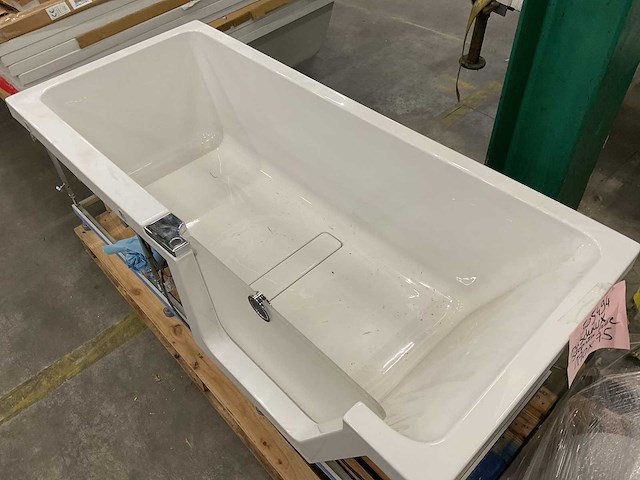 Duscholux step-in pure 170x75cm instapbad - afbeelding 2 van  6