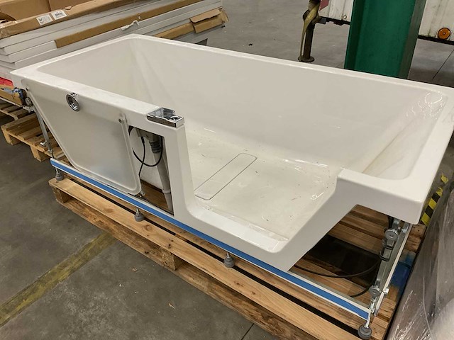 Duscholux step-in pure 170x75cm instapbad - afbeelding 3 van  6