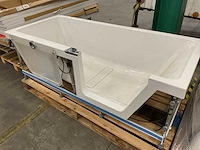 Duscholux step-in pure 170x75cm instapbad - afbeelding 3 van  6