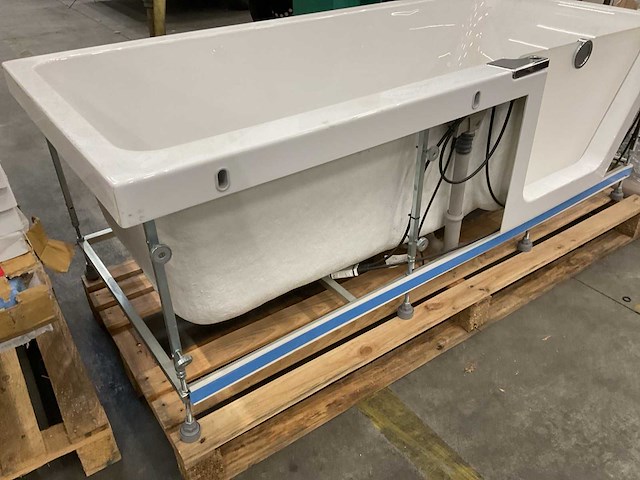 Duscholux step-in pure 170x75cm instapbad - afbeelding 6 van  6