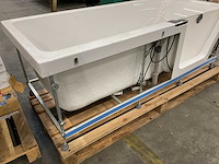 Duscholux step-in pure 170x75cm instapbad - afbeelding 6 van  6