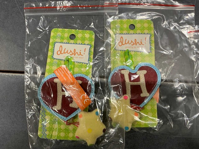 Dushi letter h decoratie (450x) - afbeelding 2 van  5