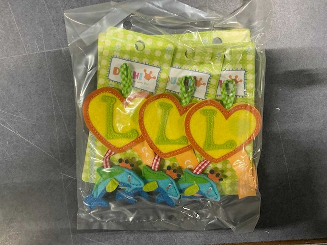 Dushi letter l decoratie (240x) - afbeelding 1 van  4