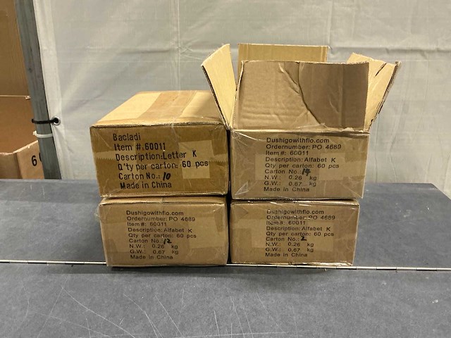 Dushi letter l decoratie (240x) - afbeelding 4 van  4