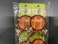 Dushi letter m decoratie (240x) - afbeelding 2 van  4