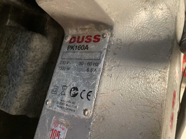 Duss pk160a breekhamer - afbeelding 3 van  3