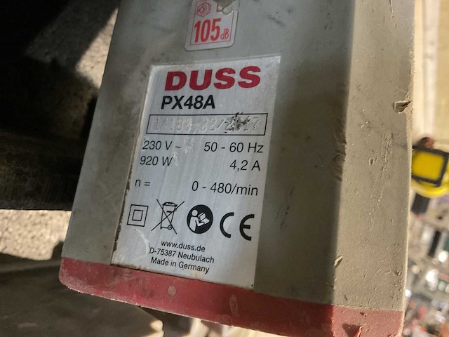 Duss px48a combihamer - afbeelding 4 van  4