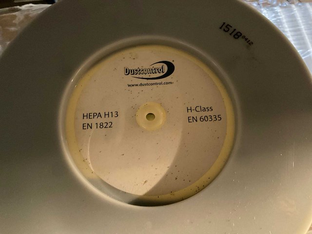 Dustcontrol hepa h13 filter (9x) - afbeelding 3 van  3