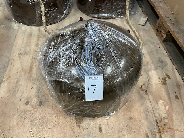 Dutch bone hanglamp (3x) - afbeelding 1 van  5