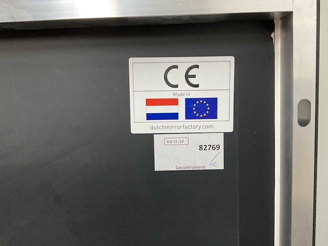 Dutch mirror factory - led verlichting spiegel - 90x70 - afbeelding 7 van  8