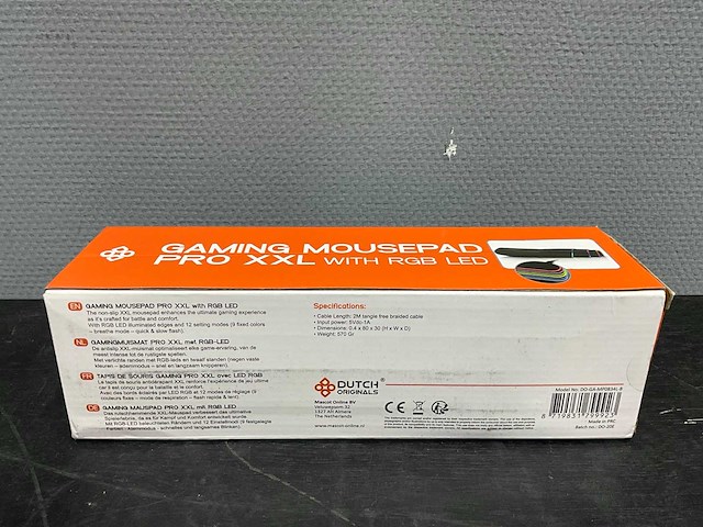 Dutch originals gaming mousepad pro xxl - afbeelding 3 van  8