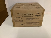 Dutch oven pan 6,8 liter, el fuego, ay0463, zwart - afbeelding 2 van  3