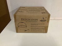 Dutch oven pan 6,8 liter, el fuego, ay0463, zwart - afbeelding 2 van  3